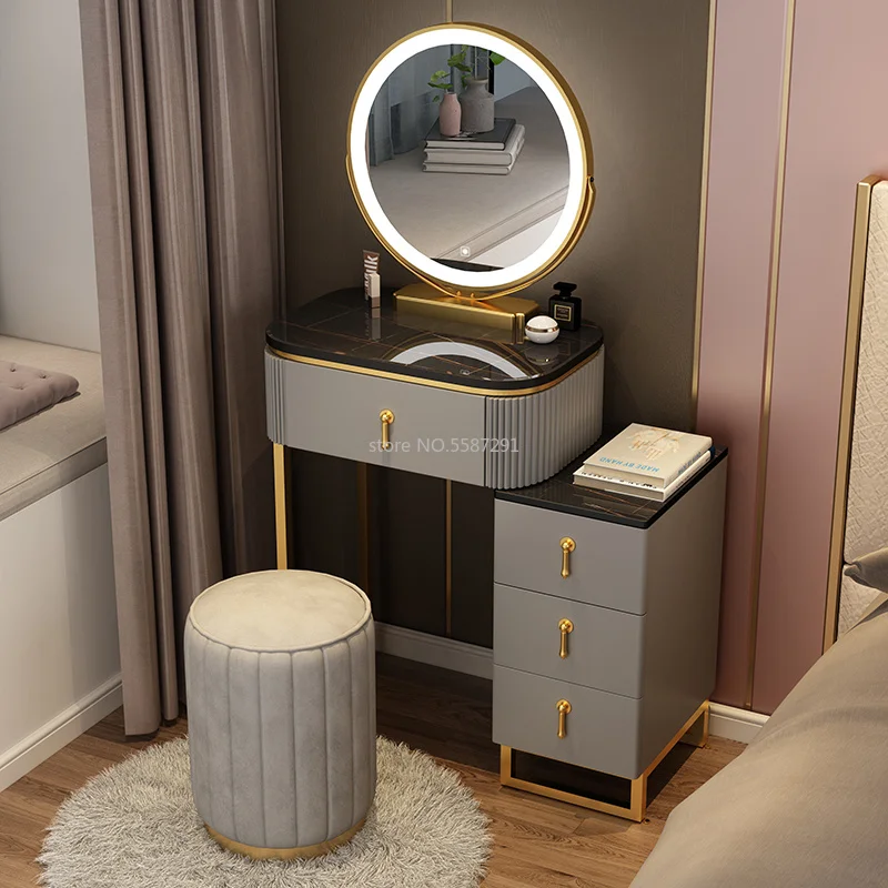 Bàn trang điểm LED Bàn trang điểm có gương Bộ ghế Bộ bàn trang điểm phòng nhỏ Tủ đựng đồ Bộ phòng ngủ ドレッサー - Hình 4 Bàn trang điểm LED Bàn trang điểm có gương Bộ ghế Bộ bàn trang điểm phòng nhỏ Tủ đựng đồ Bộ phòng ngủ ドレッサー - Hình 4