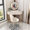 Bàn trang điểm Mini Bàn Trang Điểm Để Bàn Di Động Thanh Lịch Giá Rẻ Vị Trí Vận Chuyển Trẻ Em Phân Tủ Quần Áo Tocadores Phụ Kiện Tủ