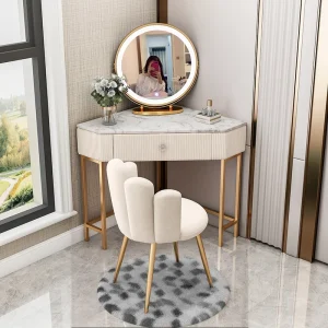 Bàn trang điểm Mini Bàn Trang Điểm Để Bàn Di Động Thanh Lịch Giá Rẻ Vị Trí Vận Chuyển Trẻ Em Phân Tủ Quần Áo Tocadores Phụ Kiện Tủ