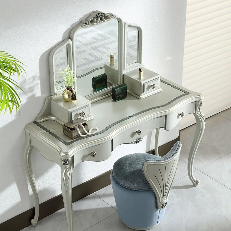 Bàn trang điểm Ngăn Kéo Bàn Trang Điểm Nam Waterprrof Bàn Trang Điểm Ghế Gỗ Penteadeiras De Maquiagem Funiture - Hình 2 Bàn trang điểm Ngăn Kéo Bàn Trang Điểm Nam Waterprrof Bàn Trang Điểm Ghế Gỗ Penteadeiras De Maquiagem Funiture - Hình 2