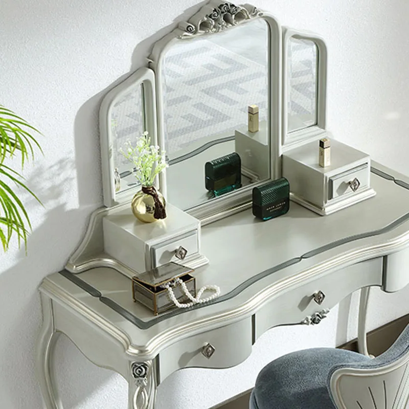 Bàn trang điểm Ngăn Kéo Bàn Trang Điểm Nam Waterprrof Bàn Trang Điểm Ghế Gỗ Penteadeiras De Maquiagem Funiture - Hình 3 Bàn trang điểm Ngăn Kéo Bàn Trang Điểm Nam Waterprrof Bàn Trang Điểm Ghế Gỗ Penteadeiras De Maquiagem Funiture - Hình 3