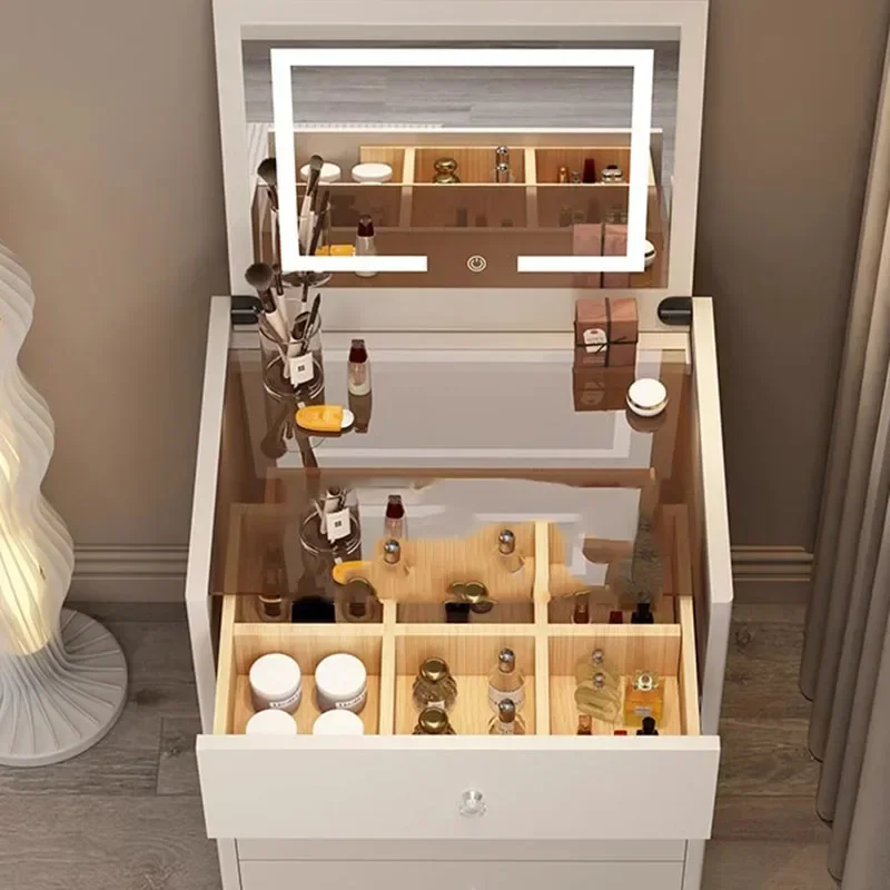 Bàn trang điểm Ngăn Kéo Tủ Tủ Áo Bàn cho nữ Hiện Đại Tối Giản Gương Trang Điểm Bàn Trang Điểm Nữ phòng Coiffeuse De Chambre Funiture - Hình 4 Bàn trang điểm Ngăn Kéo Tủ Tủ Áo Bàn cho nữ Hiện Đại Tối Giản Gương Trang Điểm Bàn Trang Điểm Nữ phòng Coiffeuse De Chambre Funiture - Hình 4
