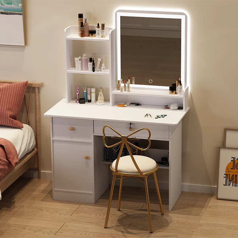Bàn trang điểm Người Tổ Chức Hiện Đại Ghế Bàn Trang Điểm LED Nhỏ Phòng Ngủ Giá Rẻ Ngăn Kéo Bàn Trang Điểm Bộ Gỗ Tocador Maquillaje Đồ Nội Thất Bàn trang điểm Người Tổ Chức Hiện Đại Ghế Bàn Trang Điểm LED Nhỏ Phòng Ngủ Giá Rẻ Ngăn Kéo Bàn Trang Điểm Bộ Gỗ Tocador Maquillaje Đồ Nội Thất