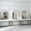 Bàn trang điểm nhẹ sang trọng có đèn chụp ảnh cưới bàn trang điểm chuyên nghiệp bàn trang điểm studio làm đẹp