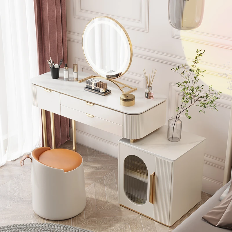 Bàn Trang Điểm Nhỏ Gọn Có Thể Vận Chuyển Tủ Góc Tròn Trưng Bày Kaptafel - Hình 4 Bàn Trang Điểm Nhỏ Gọn Có Thể Vận Chuyển Tủ Góc Tròn Trưng Bày Kaptafel - Hình 4