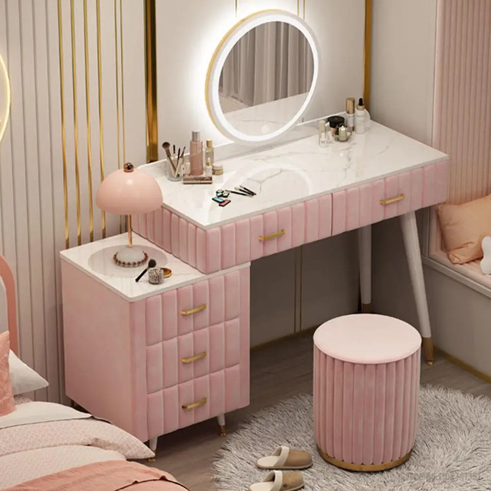 Bàn trang điểm Nội Thất Bàn Trang Điểm Có Gương cho nữ Đơn Giản Không Chiếm Không Gian Nhẹ Nhàng Đẹp Phong Cách Hiện Đại - Hình 2 Bàn trang điểm Nội Thất Bàn Trang Điểm Có Gương cho nữ Đơn Giản Không Chiếm Không Gian Nhẹ Nhàng Đẹp Phong Cách Hiện Đại - Hình 2
