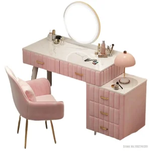 Bàn trang điểm Nội Thất Bàn Trang Điểm Có Gương cho nữ Đơn Giản Không Chiếm Không Gian Nhẹ Nhàng Đẹp Phong Cách Hiện Đại