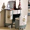 Bàn trang điểm Phân Ngăn Kéo Bàn Trang Điểm Thẩm Mỹ Châu Âu Nữ Phòng Ngủ Bàn Trang Điểm Sắp Xếp Mesa Maquillaje Tủ Đồ Nội Thất