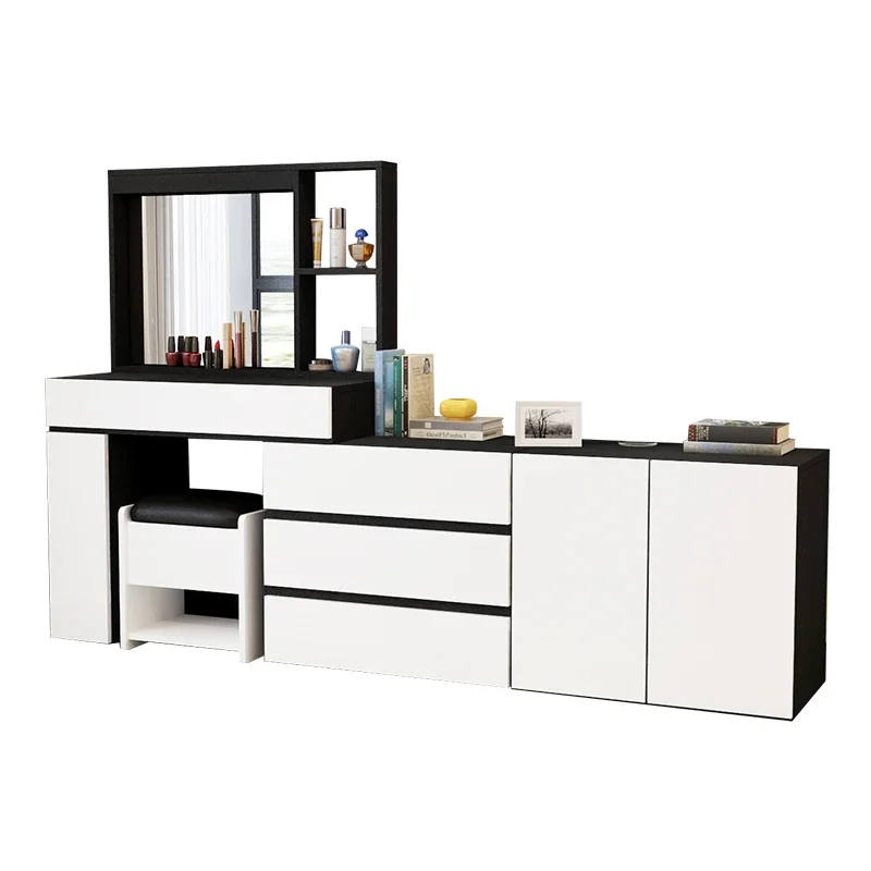 Bàn trang điểm Phòng Ngủ Cổ Điển Bàn Trang Điểm Charm Bạc Bàn Trang Điểm cho nữ Đa Năng Penteadeira Nội Thất Bàn trang điểm Phòng Ngủ Cổ Điển Bàn Trang Điểm Charm Bạc Bàn Trang Điểm cho nữ Đa Năng Penteadeira Nội Thất