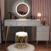 Bàn trang điểm Phòng Ngủ Ngăn Kéo Bàn Trang Điểm Người Tổ Chức Châu Âu Cổ Điển Vệ Sinh Trang Điểm Bàn Trang Điểm Tủ Toaletka Z Lustrem Nội Thất Sân Vườn