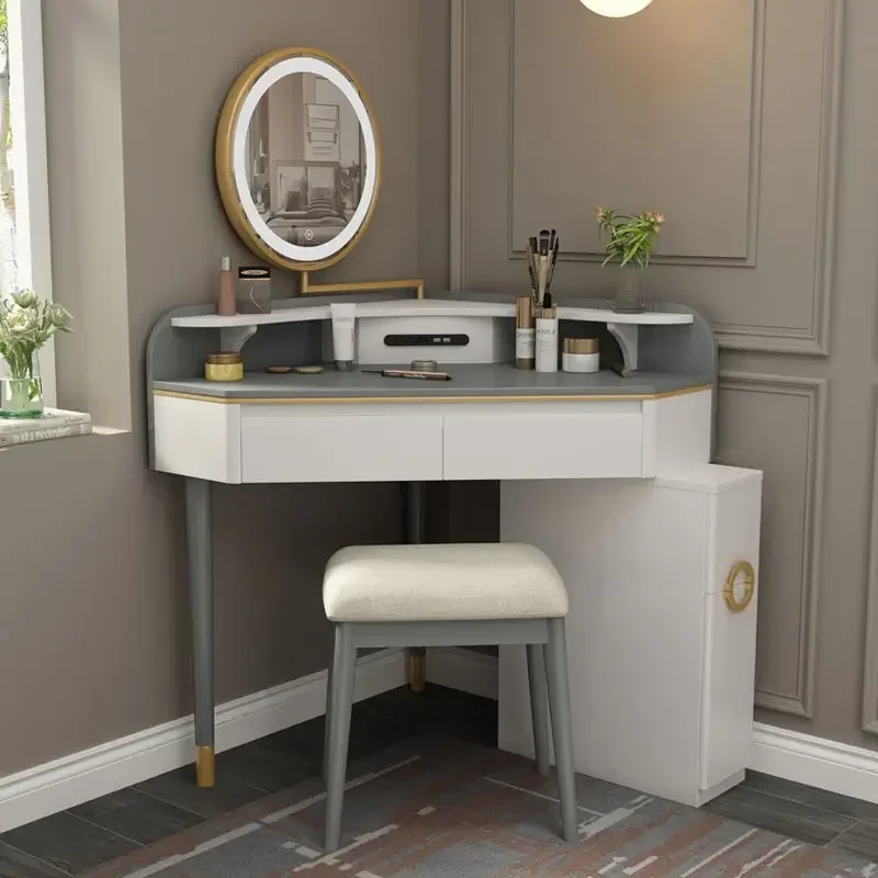 Bàn trang điểm Sang Trọng Châu Âu Tam Giác Vanity Phòng Ngủ Cao Cấp Công Suất Lớn Bàn Hiện Đại Ngăn Kéo Góc Tủ Áo Tiết Kiệm Không Gian Trang Điểm Nội Thất Bàn trang điểm Sang Trọng Châu Âu Tam Giác Vanity Phòng Ngủ Cao Cấp Công Suất Lớn Bàn Hiện Đại Ngăn Kéo Góc Tủ Áo Tiết Kiệm Không Gian Trang Điểm Nội Thất