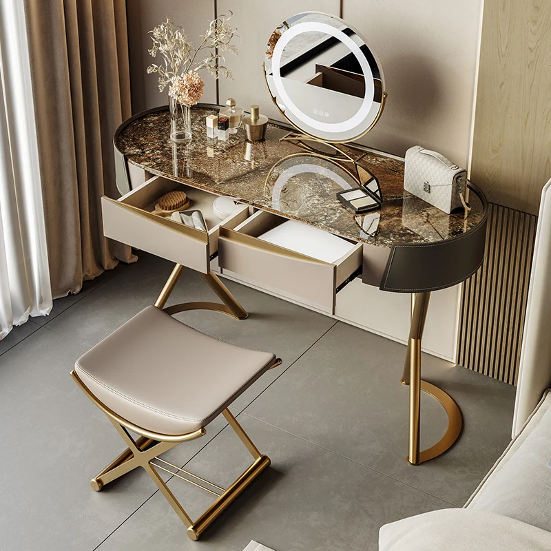 Bàn trang điểm Sang trọng Châu Âu Vanity Bàn Tủ Bảo Quản Thiết Kế Sáng Tạo Vanity Bàn Gương Trang Điểm Tavolo Trucco Nội Thất Phòng Ngủ WZ50VT - Hình 2 Bàn trang điểm Sang trọng Châu Âu Vanity Bàn Tủ Bảo Quản Thiết Kế Sáng Tạo Vanity Bàn Gương Trang Điểm Tavolo Trucco Nội Thất Phòng Ngủ WZ50VT - Hình 2