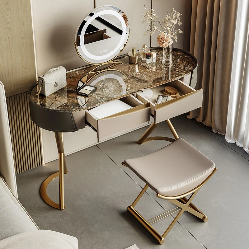 Bàn trang điểm Sang trọng Châu Âu Vanity Bàn Tủ Bảo Quản Thiết Kế Sáng Tạo Vanity Bàn Gương Trang Điểm Tavolo Trucco Nội Thất Phòng Ngủ WZ50VT Bàn trang điểm Sang trọng Châu Âu Vanity Bàn Tủ Bảo Quản Thiết Kế Sáng Tạo Vanity Bàn Gương Trang Điểm Tavolo Trucco Nội Thất Phòng Ngủ WZ50VT