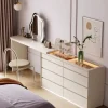 Bàn trang điểm Thiết Kế Bàn Trang Điểm Con Người Đứng Dài Có Gương Sang Trọng Phòng Ngủ Đẹp Di Động Thu Nhỏ Tủ Áo Bé Gái Tocadores Slim Phụ Kiện