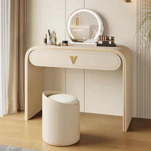 Bàn trang điểm Thiết Kế Bàn Trang Điểm Mỏng Thu Nhỏ Sang Trọng Ngăn Kéo Phòng Ngủ Tối Giản Nối Dài Tủ Hiện Đại Toaletka Bảo Quản Nội Thất