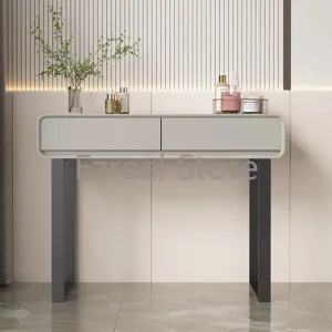 Bàn trang điểm Tối giản Châu Âu Vanity Bàn Ngăn Kéo Chứa Đồ Sang Trọng Hiện Đại Bàn Trang Điểm Người Tổ Chức Góc Tavolo Trucco Nội Thất Gia Đình LJ50DT - Hình 3