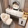 Bàn trang điểm Trắng Bàn Trang Điểm Đá Cẩm Thạch Origanizer Vintage Nối Dài Đẹp Bộ Mini Tủ Quần Áo Nữ Schmincktisch Phụ Kiện Hiện Đại