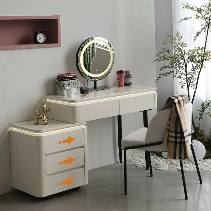 Bàn trang điểm Trắng Bàn Trang Điểm Di Động Vị Trí Hiển Thị Gỗ Thiết Kế Tường Thu Nhỏ Đẹp Tủ Dài Tủ Tocadores Phụ Kiện Sống - Hình 2 Bàn trang điểm Trắng Bàn Trang Điểm Di Động Vị Trí Hiển Thị Gỗ Thiết Kế Tường Thu Nhỏ Đẹp Tủ Dài Tủ Tocadores Phụ Kiện Sống - Hình 2