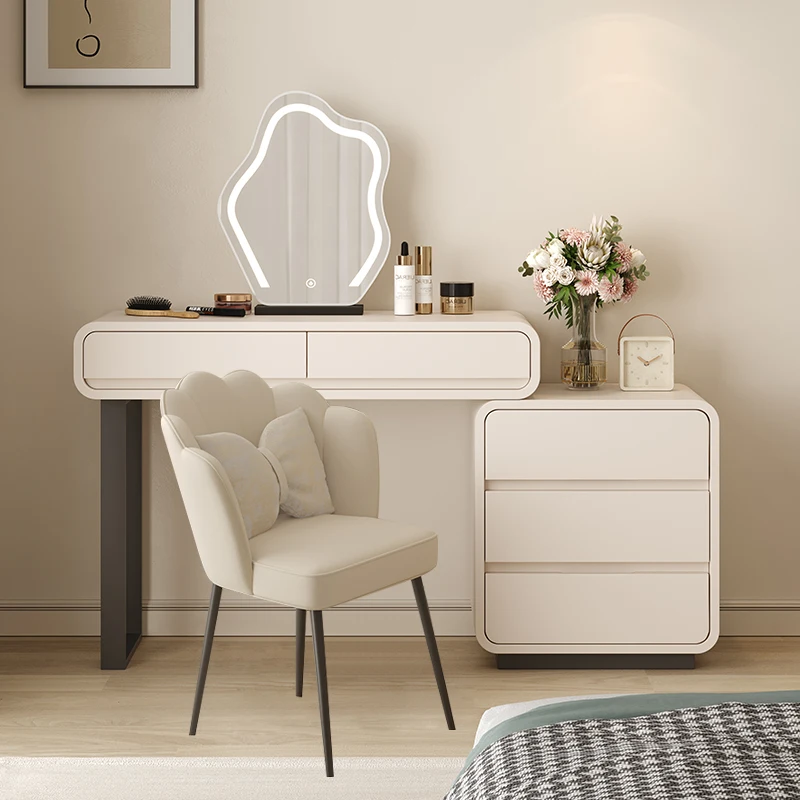 Bàn trang điểm Trắng Bàn Trang Điểm Gương Đèn Phòng Ngủ Hiện Đại Bàn Trang Điểm Học Tổ Chức Tủ Vanitys Para Maquillaje Nội Thất Phòng - Hình 2 Bàn trang điểm Trắng Bàn Trang Điểm Gương Đèn Phòng Ngủ Hiện Đại Bàn Trang Điểm Học Tổ Chức Tủ Vanitys Para Maquillaje Nội Thất Phòng - Hình 2