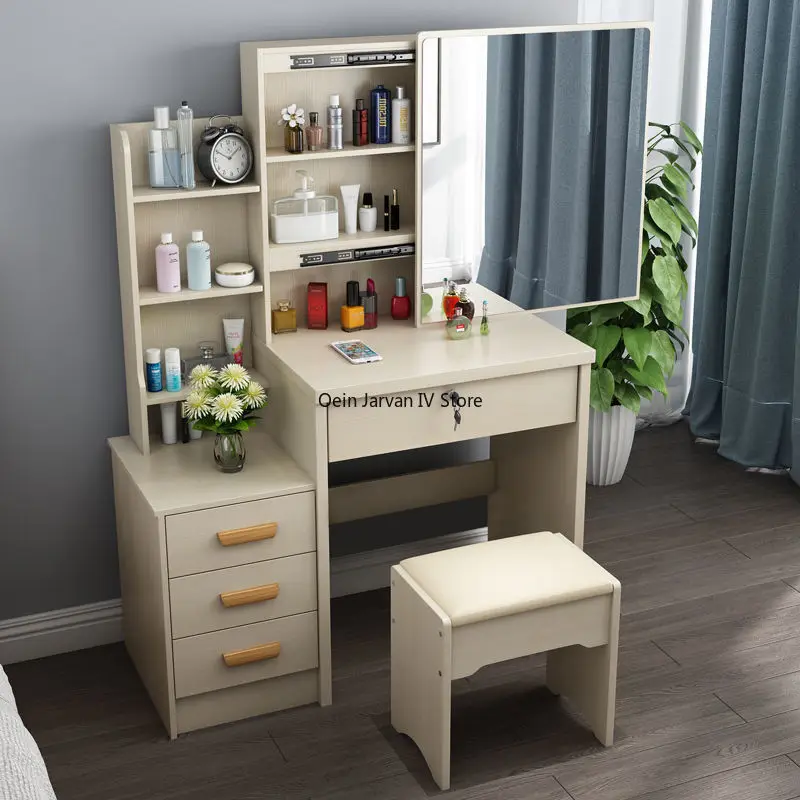 Bàn trang điểm Trang Điểm Đơn Giản Bàn Trang Điểm Gương Phân Bảo Quản Ngăn Kéo Hiện Đại Bàn Trang Điểm Bằng Gỗ Phòng Ngủ Tavolino Da Trucco Nội Thất Gia Đình - Hình 3 Bàn trang điểm Trang Điểm Đơn Giản Bàn Trang Điểm Gương Phân Bảo Quản Ngăn Kéo Hiện Đại Bàn Trang Điểm Bằng Gỗ Phòng Ngủ Tavolino Da Trucco Nội Thất Gia Đình - Hình 3
