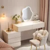 Bàn trang điểm Trang Điểm Phòng Ngủ Bàn Trang Điểm Hiện Đại Tối Giản Gương Phòng Khách Bàn Trang Điểm Lớn Cao Cấp Tocador Maquillaje Nội Thất