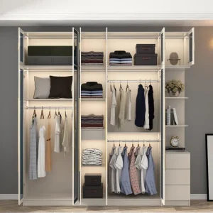 Bàn trang điểm Treo Tủ Quần Áo Tủ Quần Áo Bé Tủ Trưng Bày Tủ Quần Áo Tủ Quần Áo Ngăn Kéo Kleiderschrank Salon Furniture - Hình 4