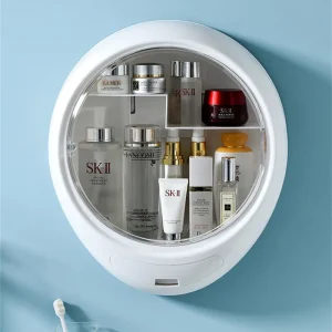 Bàn trang điểm Treo Tường Bàn Trang Điểm Phòng Tắm Chống Nước Hộp Bảo Quản Lưu Vực Không Đấm Cho Phòng Tắm Tủ Kệ Bàn Trang Điểm E12170