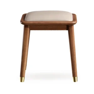 Bàn trang điểm Tro gỗ bàn trang điểm Châu Âu nhẹ sang trọng bàn trang điểm phòng nhỏ đơn giản gỗ chắc chắn tủ tùy biến - Hình 3