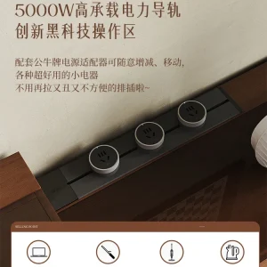 Bàn trang điểm Tủ ngăn kéo có thể thu vào Góc tích hợp Tủ đựng quần áo cao cấp có sức chứa lớn - Hình 3