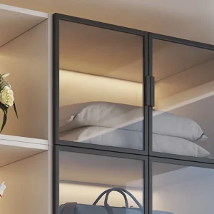 Bàn trang điểm Tủ Quần Áo Đa Năng Tủ Quần Áo Boho Kính Hiện Đại Hồ Sơ Italy Đầu Giường Tối Giản Tủ Vintage Armario Nội Thất Phòng - Hình 4