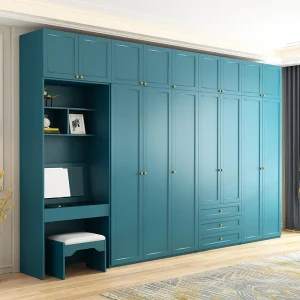 Bàn trang điểm Tủ quần áo phòng ngủ di động Hiện đại sang trọng trưng bày Giá treo quần áo Tủ bảo quản Phòng khách Tủ quần áo Armario De Ropa Nội thất