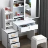 Bàn trang điểm Tủ quần áo phòng ngủ đơn giản trực tuyến nổi tiếng tủ đựng đồ cỡ nhỏ bàn trang điểm đa năng