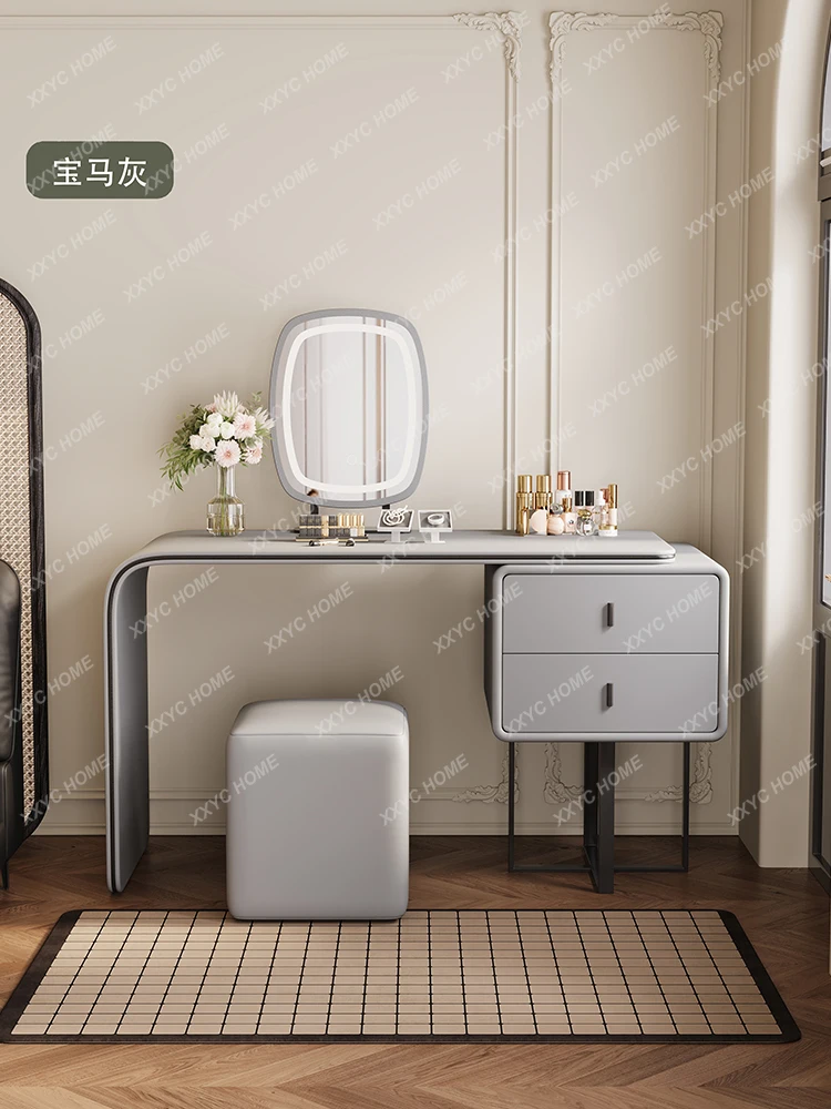 Bàn trang điểm Tủ quần áo phòng nhỏ đơn giản Bàn trang điểm hiện đại Tủ gương trang điểm tích hợp - Hình 4 Bàn trang điểm Tủ quần áo phòng nhỏ đơn giản Bàn trang điểm hiện đại Tủ gương trang điểm tích hợp - Hình 4