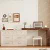Bàn trang điểm Tủ quần áo Tủ ngăn kéo Phòng ngủ chính tích hợp Giường tủ phía trước Giường phụ Tủ quần áo bên hông Gương lật