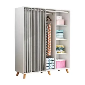Bàn trang điểm Tủ quần áo Tủ quần áo Tủ quần áo Tổ chức may mặc Tủ quần áo tiết kiệm không gian mô-đun Quần áo Meuble De Rangement Nội thất hiện đại - Hình 4