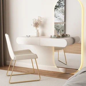 Bàn trang điểm Tủ treo Gương lớn Đèn bàn trang điểm Sang trọng Hiện đại Đơn giản Treo tường - Hình 4