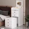 Bàn trang điểm Vanity Đa Năng Bàn Trang Điểm Phòng Ngủ cho nữ Trang Điểm Ngăn Kéo Bàn Trang Điểm Phân Hiện Đại Penteadeira De Maquiagem Nội Thất