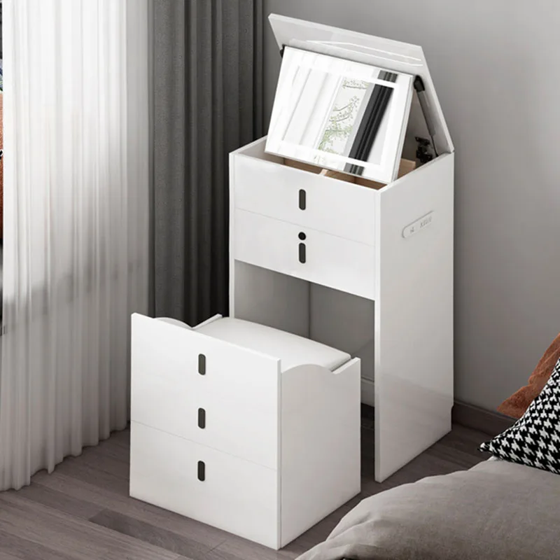 Bàn trang điểm Vanity Đa Năng Bàn Trang Điểm Phòng Ngủ cho nữ Trang Điểm Ngăn Kéo Bàn Trang Điểm Phân Hiện Đại Penteadeira De Maquiagem Nội Thất - Hình 2 Bàn trang điểm Vanity Đa Năng Bàn Trang Điểm Phòng Ngủ cho nữ Trang Điểm Ngăn Kéo Bàn Trang Điểm Phân Hiện Đại Penteadeira De Maquiagem Nội Thất - Hình 2