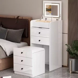 Bàn trang điểm Vanity Đa Năng Bàn Trang Điểm Phòng Ngủ cho nữ Trang Điểm Ngăn Kéo Bàn Trang Điểm Phân Hiện Đại Penteadeira De Maquiagem Nội Thất