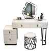 Bàn trang điểm Vanity Mirror Tủ Nữ Trang Điểm Trắng Tủ Thoải Mái cho nữ Nhỏ Penteadeira Para Quarto Nội Thất Phòng Ngủ