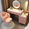 Bàn trang điểm Vật Dụng Trang Điểm Bàn Trang Điểm Hộp Đựng Ngăn Kéo Châu Âu Người Tổ Chức Bàn Trang Điểm Gương Người Phụ Nữ Coiffeuse Tủ Quần Áo Cho Phòng Ngủ