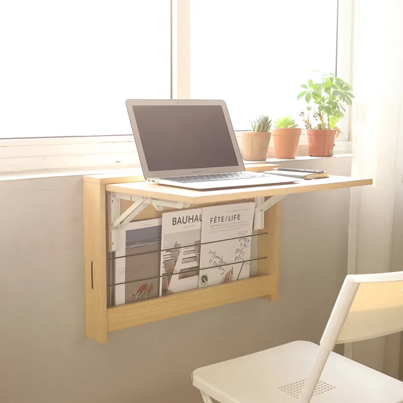 Bàn Treo Tường Đa Năng Bàn Laptop Gia Đình Nhỏ Bàn Gấp Học Vô Hình Treo Bàn Bảng Kệ Sách Bàn Treo Tường Đa Năng Bàn Laptop Gia Đình Nhỏ Bàn Gấp Học Vô Hình Treo Bàn Bảng Kệ Sách