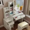 Bàn tủ trang điểm. Ghế trang điểm đa năng.. Châu Âu.