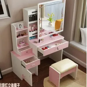 Bàn tủ trang điểm. Ghế trang điểm đa năng.. Châu Âu. - Hình 3