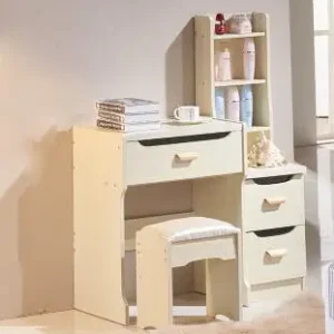 Bàn tủ trang điểm. Ghế trang điểm đa năng.. Châu Âu. - Hình 4
