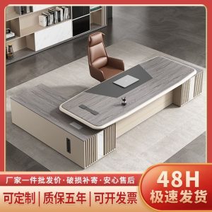 Bàn văn phòng cao cấp, bàn giám đốc phong cách Nhật, bàn giám đốc cao cấp, bàn làm việc kết hợp tủ phụ