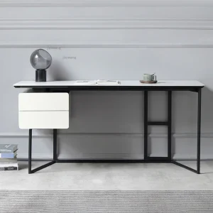 Bàn Văn Phòng Ý Laptop Bàn Viết Hiện Đại Nội Thất Gia Đình Phòng Ngủ Nhà Thiết Kế Bàn Ghế Máy Tính Bàn Học Có Ngăn Kéo - Hình 4