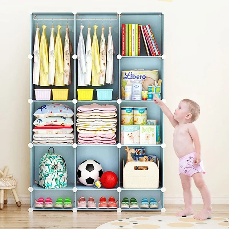 Bé Sắp Xếp Tủ Quần Áo Tủ Quần Áo Khối Lập Phương Tủ Quần Áo Nhựa Armarios Para Sala De Estar Nội Thất Phòng Ngủ LQXP - Hình 4 Bé Sắp Xếp Tủ Quần Áo Tủ Quần Áo Khối Lập Phương Tủ Quần Áo Nhựa Armarios Para Sala De Estar Nội Thất Phòng Ngủ LQXP - Hình 4