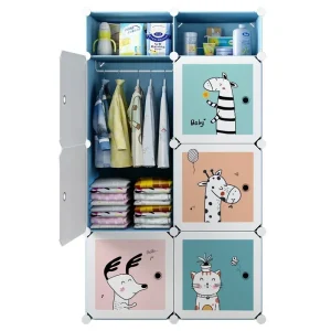 Bé Sắp Xếp Tủ Quần Áo Tủ Quần Áo Khối Tủ Quần Áo Nhựa Armarios Para Sala De Estar Nội Thất Phòng Ngủ