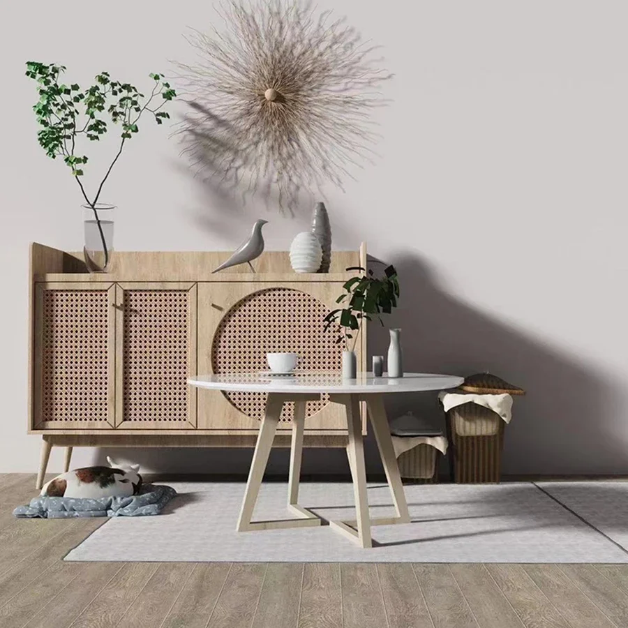 Bên Bàn Phòng Khách Trung Tâm Salon Gỗ Cà Phê Bắc Âu Tay Cầm Bàn Tròn Nhỏ Mesa Phụ Trợ Nội Thất Sân Vườn CJ0704 - Hình 3 Bên Bàn Phòng Khách Trung Tâm Salon Gỗ Cà Phê Bắc Âu Tay Cầm Bàn Tròn Nhỏ Mesa Phụ Trợ Nội Thất Sân Vườn CJ0704 - Hình 3